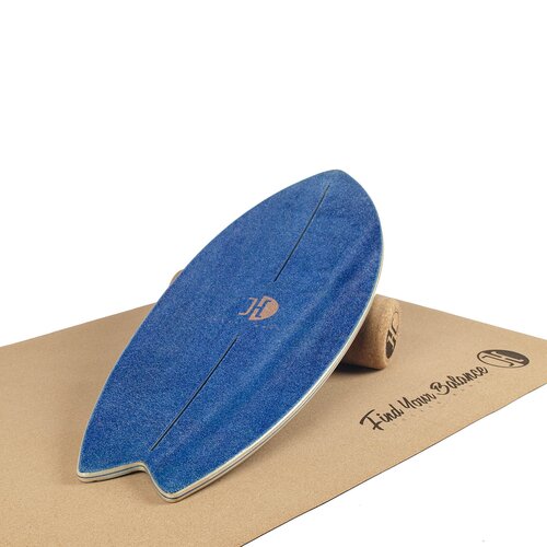 Balanceboard Ocean Rocker Blue Gebraucht A