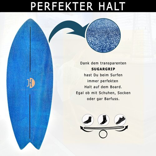 Balanceboard Ocean Rocker Blue Gebraucht A