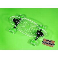 GHOSTBOARDS Mini Cruiser BABY FISHBONE + LED Rollen Grn...