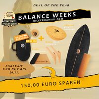 *Deal of the Year* Balance Board Set Ocean Rocker Black*